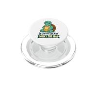 Slow and Steady remporte Le Nap Funny Turtle PopSockets PopGrip pour MagSafe