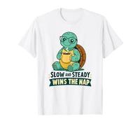 Slow and Steady remporte Le Nap Funny Turtle T-Shirt