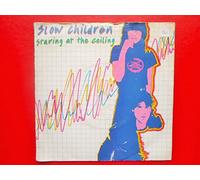 Slow Children - Slow Children Staring At The Ceiling 7" Jet JET142 EX/VG 1979 yellow vinyl in picture sleeve
