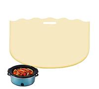 Slow Cooker Liner, cuisson réutilisable en silicone - Séparateur en silicone pour pot 6 à 8 litres, réutilisable, anti-fuite