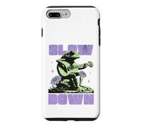 Slow Down Frog Playing Guitar Relax & Enjoy Your Life Coque pour iPhone 7 Plus/8 Plus