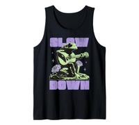 Slow Down Frog Playing Guitar Relax & Enjoy Your Life Débardeur