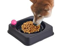 Slow Eating Dog Bowls Non-Slip Pet Bowl Sturdy Dog Bowl Slow Down Feeder Dog Feeding Bowl Cat Food Bowl Pet Bowl for Fast Eaters Slow Feed Pet Bowl Anti-Choke Dog Bowl Sturdy Food Bowl
