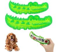 Slow Feed Chew and Fetch Crocodile, Crocodile Treat-Dispensing Slow-Feeding Toy, Cute Alligator Feeder Puzzle To Fetch Toy, Easy to Fill Freeze & Clean, Dental Aid for Small Medium Large Dogs(M+L)