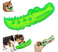 Slow Feed Chew and Fetch Crocodile, Dog Slow Feeder Puzzle Toy, Crocodile Dog Chew Toy for Large, Medium & Small Dogs, Interactive Puzzle Feeder for Snack Stash & Play, Chewing Training(Small)