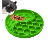 Slow Feeder Bowl - Plat d'alimentation interactif - Bol labyrinthe pour chiot - Plateau repas pour animaux de compagnie - Matériau durable avec simple et propre et stable pour plus de