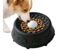 Slow Feeder Cat Bowl - Anti Gulping Pet Feeding Dish for Healthy Eating | Food Safe PP Material with Maze Design, Non Slip Base, Portion Control Structure, Easy Clean Pet Bowl for Daily Use