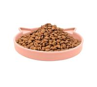 Slow Feeder Cat Bowl - Interactive Ergonomic Silicone Dispenser | Encourages Healthy Eating Slow Feeder Pet Bowl | for Indoor Living Room Outdoor Mealtime Digestion Clean Floor Feeding Puppy Kitten