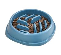 Slow Feeder Dog Bowls, Anti Choking Maze Bowl, Non Slip Eating Dishes 8.27x8.27in, Promotes Healthy Eating, Authentic Pet Bowl for Lunches, Camping, Travel