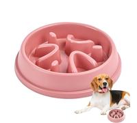 Slow Feeder Dog Bowls | Non-Slip Dog Food Bowls | Anti-Gulping Dog Puzzle Feeder | Cat Slow Feeder Bowl for Healthy Eating, Promotes Better Digestion and Prevents Overeating