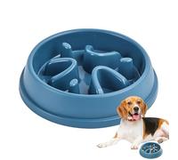 Slow Feeder Dog Bowls | Slow Eating Dog Bowl | Interactive Dog Feeder Bowl | Dog Food Bowls Non-Slip Dog Slow Feeder | Anti-Gulping Dog Puzzle Feeder Cat Slow Feeder Bowl for Healthy Eating Home