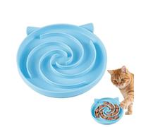 Slow Feeder Dog Bowls - Spiral Non-Slip Anti Choking Food-Grades | Dog Cat Slow Feeder Bowl For Kitten Puppy Small Pet Stimulation Licking Play Interactive Enrichment