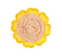 Slow Feeder for Dogs, Non Slip Dog Dish Bowl, Silicone Feeding Supplies, Mental Stimulation, Puzzle Toy, Treat Dispenser, Anti Vomit, Healthy Eating Blue, Yellow