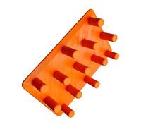 Slow Feeder Insert - Licking Maze Plate, Anti Gulp Feeding with Non Slip Magnetic Base, Food Grade Silicone, Enrichment Tool, Meal Divider for Improving Digestion and Reducing Fast Eating Behavior