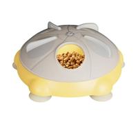 Slow Feeder Toy, Food Puzzle Treat Dispensing Game, No Tipping Or Shifting, Stable Multifunctional Interactive Feeder for Healthy Eating, Mental Stimulation, and Training, 7.87x7.87x3.15 inches