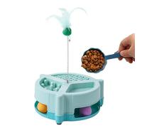 Slow Feeding Cat Bowl | Puzzle Feeder for Cats | Cat Interactive Feeder | Mental Stimulation Cat Toy | Fun Cat Eating Solution | Adjustable Difficulty Cat Feeder | Healthy Eating Cat Bowl