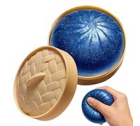 Slow Fidget Toy - Sensory Squeeze Toy, Stress Relief Ball with Fun Play Use, Rising Dumpling,Stress Ball, Fidget Gadget for Kids Adults Home Office Study Work Travel Holiday Birthday Party Favors