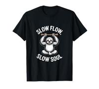 Slow Flow Slow Soul Paresseux Yoga Méditation T-Shirt