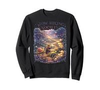 Slow Hiking Society : Le dernier à Atteindre Le Sommet gagne Le Camping Sweatshirt