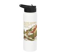Slow Hiking Society : le dernier à avoir atteint le sommet remporte Funny Sloth Stainless Steel Insulated Water Bottle