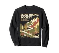 Slow Hiking Society : Le dernier à Avoir atteint Le Sommet remporte Funny Sloth Sweatshirt