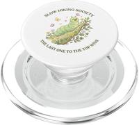 Slow Hiking Society The Last One to The Top Wins Men Women PopSockets PopGrip pour MagSafe