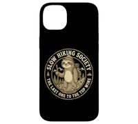 Slow Hiking Society The Last One to The Top Wins Montagne Coque pour iPhone 14 Plus