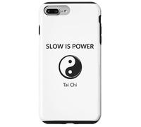 Slow is Power Tai Chi Zen Yin Yang Coque pour iPhone 7 Plus/8 Plus