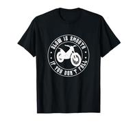 Slow is Smooth If You Don't Fall Funny Moto Trial Amateur T-Shirt