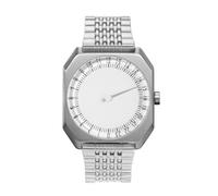 Slow Jo 01 Montre bracelet Mixte, Acier Inoxydable, couleur: Argent