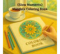 《Slow Moments》Mandala Coloring Book
