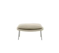 Slow Ottoman Flocca 0650/ Beige 02/ Chrome