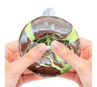 Slow Rebound Squeeze Ball - Wax Coated Stress Toy, Crispy Chocolate Design Foam, Hand Press Calming Object, Fidget Play Accessory, Stress Relief Ball for Kids Adults Teens Party Classroom School