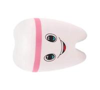 Slow Rebound Squeeze, Tooth Shape Stress Balls, 6 Pack Fidget Toy with Soft Silicone, Sensory Relief Gel Balls, Toy with Fun Design, Tactile Play for Kids Teens