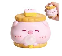 Slow Rising Squeeze Toy, Cute Animal Cookie Fidget, 10cm Stress Relief Toy with Soft Texture, Durable PU Material, Desk Decor with Fun Design, Sensory Toys for Home and Office Cute Fidget Toys