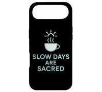 Slow Sips Tortue Thé Relaxation Mignon Chill Design Coque pour iPhone Air