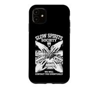 Slow Spirits Society Planchette Humoristique en Forme de Tortue Coque pour iPhone 11