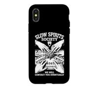 Slow Spirits Society Planchette Humoristique en Forme de Tortue Coque pour iPhone X/XS