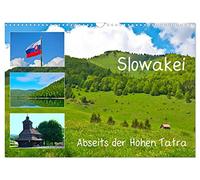 Slowakei - Abseits der Hohen Tatra (Wandkalender 2026 DIN A3 quer), CALVENDO Monatskalender: Eindrücke aus dem Burgenland Europas