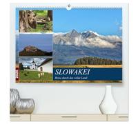 Slowakei - Reise durch das wilde Land (hochwertiger Premium Wandkalender 2026 DIN A2 quer), Kunstdruck in Hochglanz: Die Slowakei ist viel mehr als die Tatra und Bratislava.