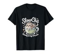 SlowCha Moving At My Own Pace Thé Mignon Paresseux T-Shirt