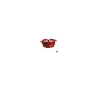 , SlowCook Cocotte ronde rouge 24 cm en fonte