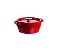 Pyrex - SlowCook - Cocotte Ronde en Fonte Compatible tous Feux dont Induction Ø 28 cm