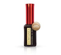 Slowianka Nail Trends Vernis à ongles gel Glam Top Coat 10 ml, finition brillante, séchage rapide, sans essuyage, longue durée, idéal pour le design des ongles et la manucure DIY