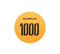 SLOWPLAY Godel Ceramic Poker Chips in Bulk, Casino Grade Ceramic Poker Chip for Texas Hold'em, Professional Chips Pack of 50