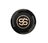 SLOWPLAY Godel Lot de 50 jetons de Poker en Argile Composite, 14 g, Grands jetons de 40 mm en Vrac, Noir sans dénomination