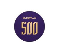 SLOWPLAY Jetons de Poker en céramique Godel en Gros, Jeton de Poker en céramique de 10 grammes de qualité Casino pour Texas Hold’em, Pack de 50 jetons Professionnels 39 mm avec dénomination 500