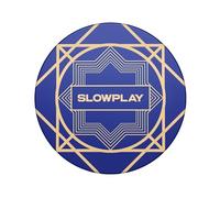 SLOWPLAY Jetons Poker céramique Nash, 10 g/39 mm, Lot de 50 | Composite céramique premium; toucher mat lisse; qualité casino; design Art déco; s’empile et se mélange facilement