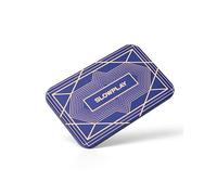 SLOWPLAY Lot de 10 plaques rectangulaires pour jetons de Poker en Rouge, plaques Professionnelles de Style européen sans dénomination, en Composite céramique, 34 grammes(Bleu)