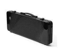 SLOWPLAY Mallette Godel pour jetons 39/40 mm, Coque PC Robuste | Durabilité renforcée; support intérieur; logements précis; doublure PU; grande poignée; finition miroir; noir intégral